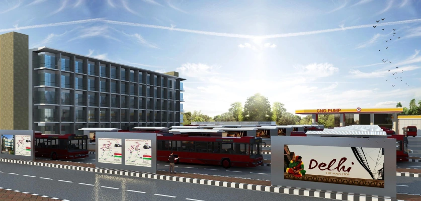 DLC Bus Depot, Nehru Place